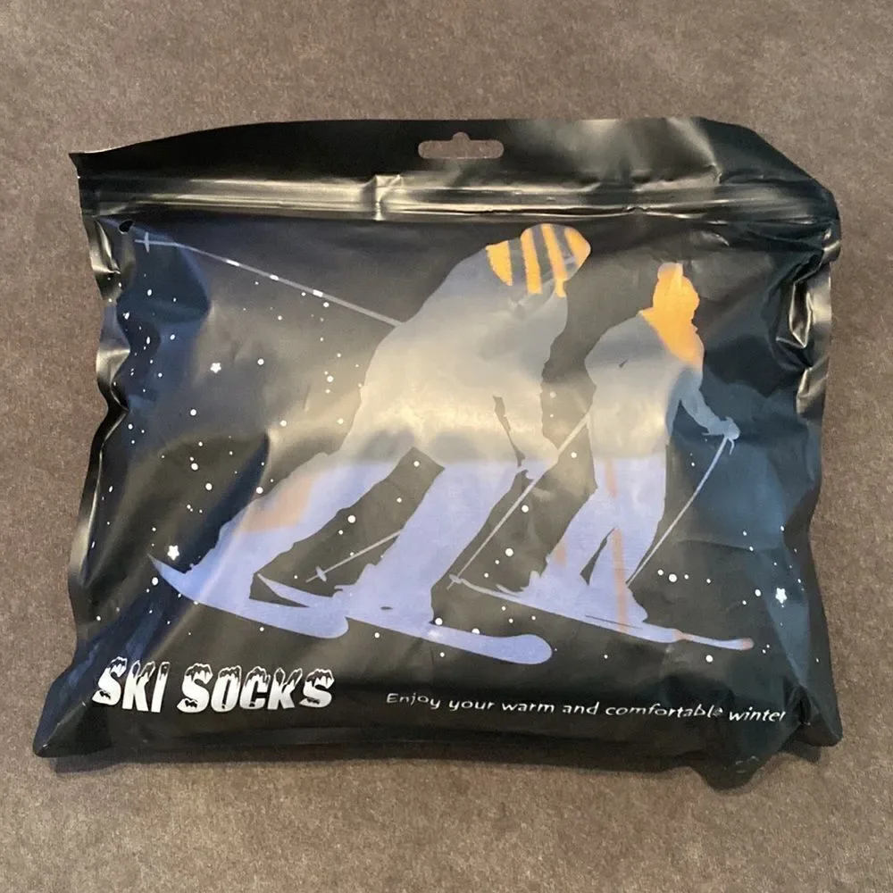 Ski Socks 2 Pairs Women’s or Men’s Size M NWT